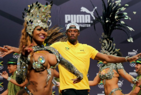 Рио 2016: Усэйн Болт станцевал самбо - ВИДЕО